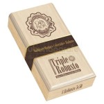 Cutie din lemn cu 3 trabucuri robusto asortate Capa Flor Triple Robusto Selection Gift Box